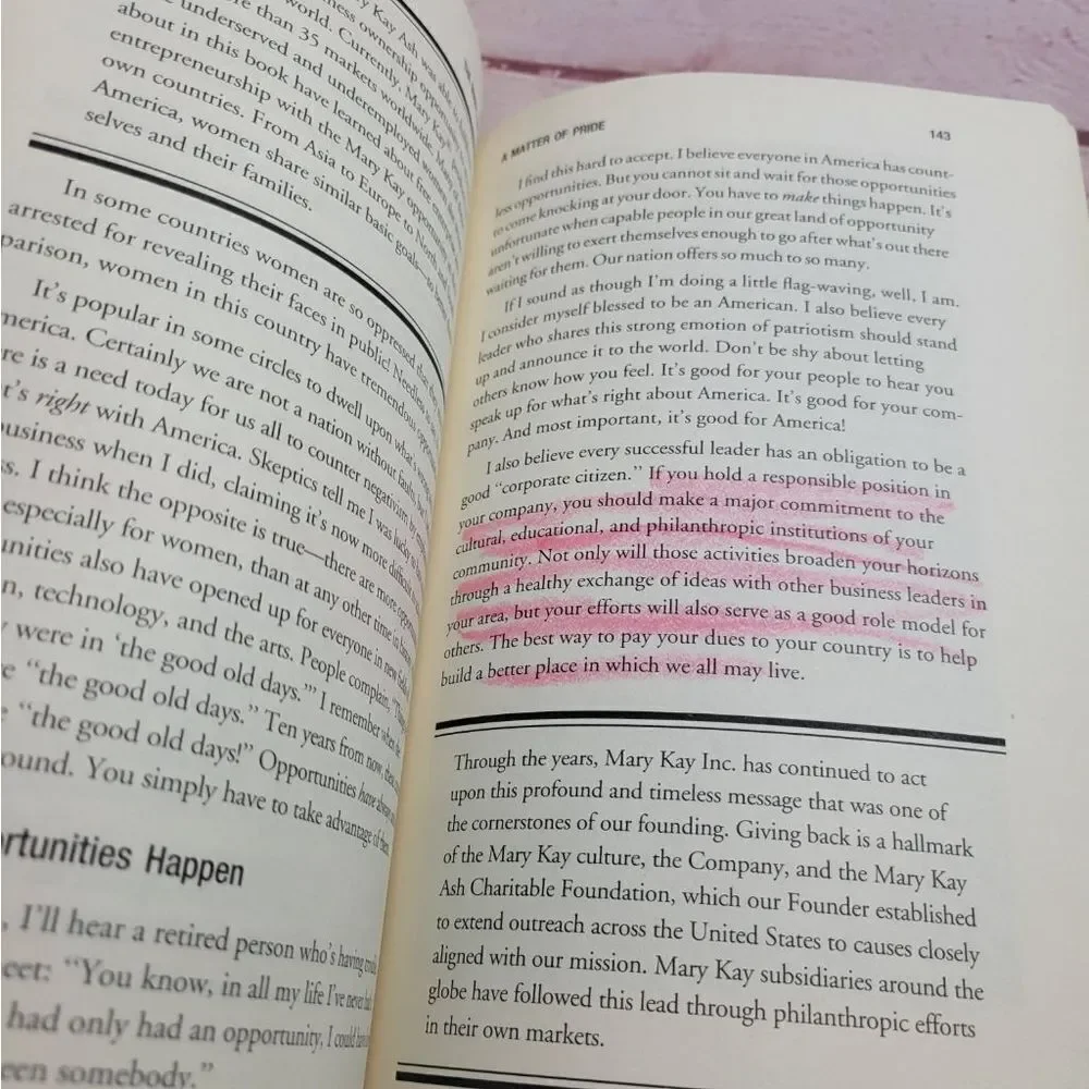 The Mary Kay way book